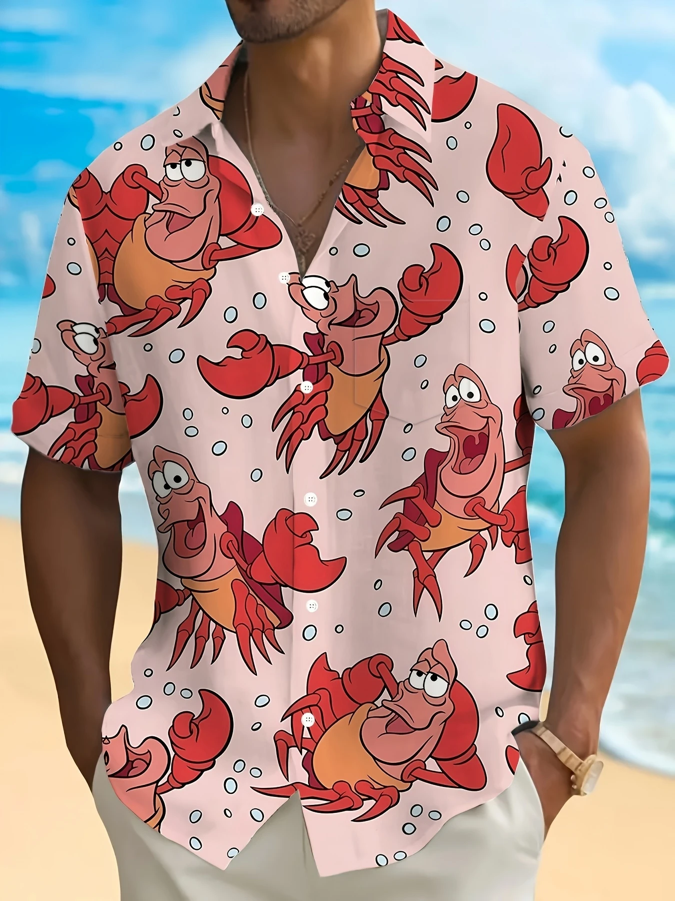 Vintage Hawaiian Floral Shirt - 2026 Neues US-Koreanisches Trendiges Aloha Hawaiihemd