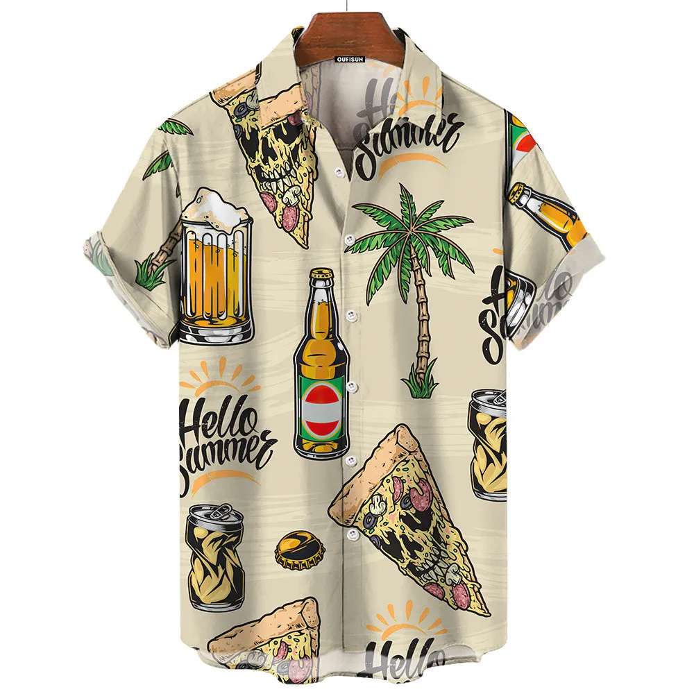Herren Retro Sommer Good Vibes – Vintage Hawaiian Floral Shirt Bewertung und Preis