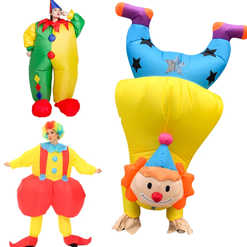 Aufblasbares Clown-Kostüm für  – Suits Bewertung und Preis