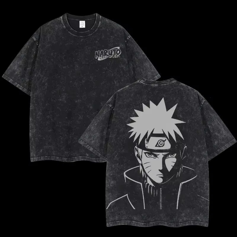 Naruto Shisui Uchiha T-Shirt M – Acid Wash Vintage Graphic T Shirt Bewertung und Preis
