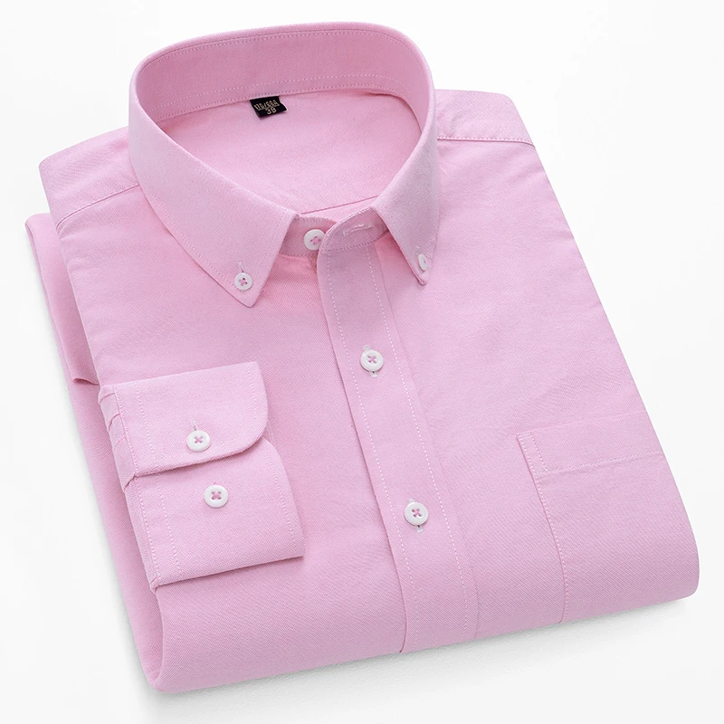 100% Baumwolle Oxford Langarmh – Oxford Cotton Casual Shirt Business Bewertung und Preis